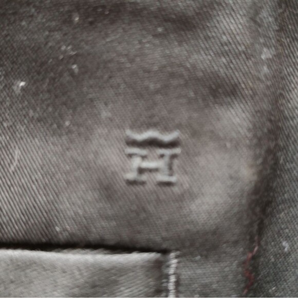 Men's Haggar Black dress Pants size 40 x 30. EUC - Picture 5 of 6